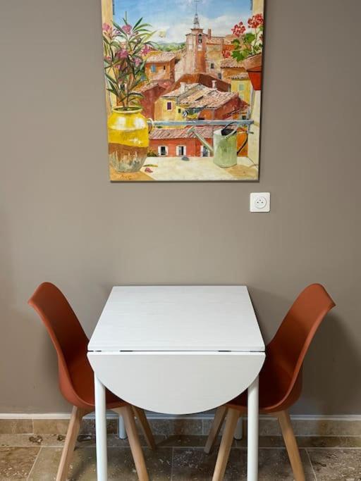 Studio Terrasse Mirabel-aux-Baronnies Extérieur photo